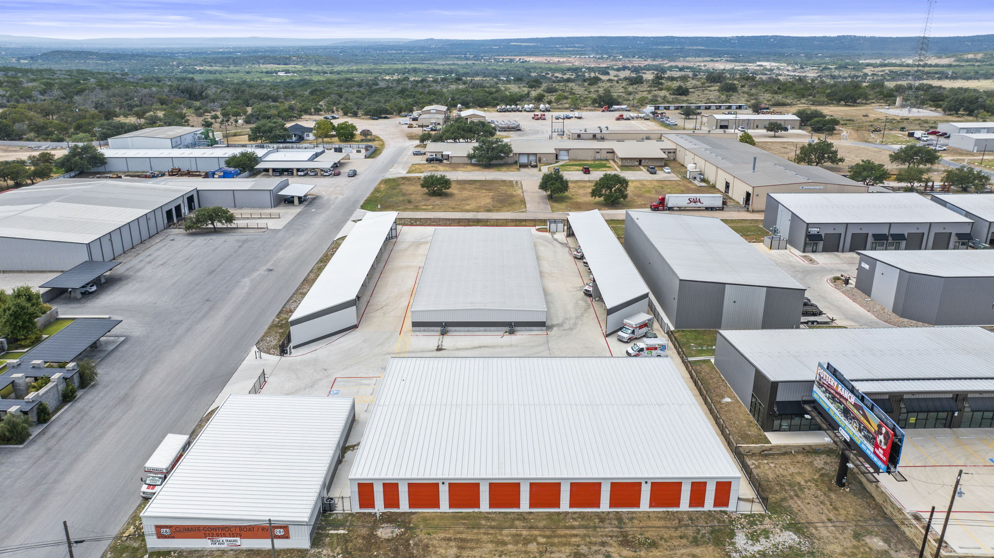 Drive-Up Storage Units in Marble Falls, TX