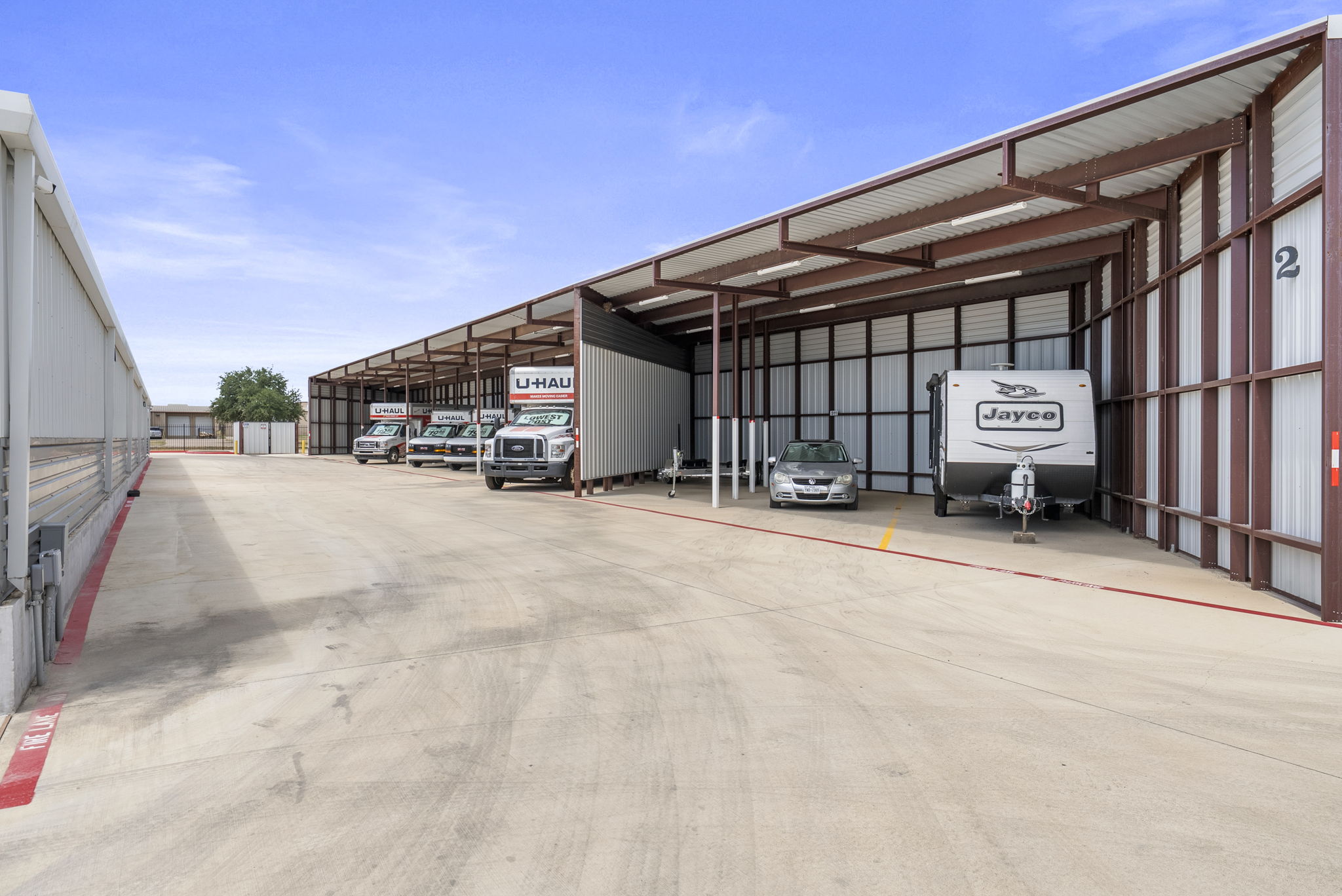 Covered Boat and RV Storage in Marble Falls, TX
