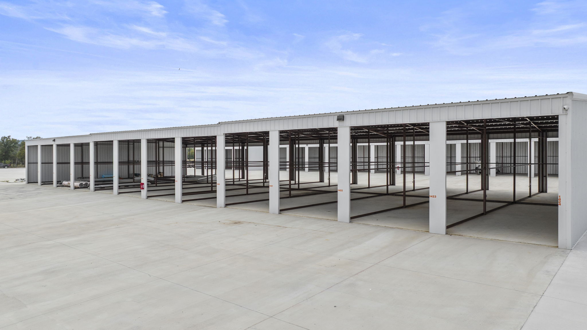 Covered, Drive-Through, Large RV Unit in Spicewood, TX