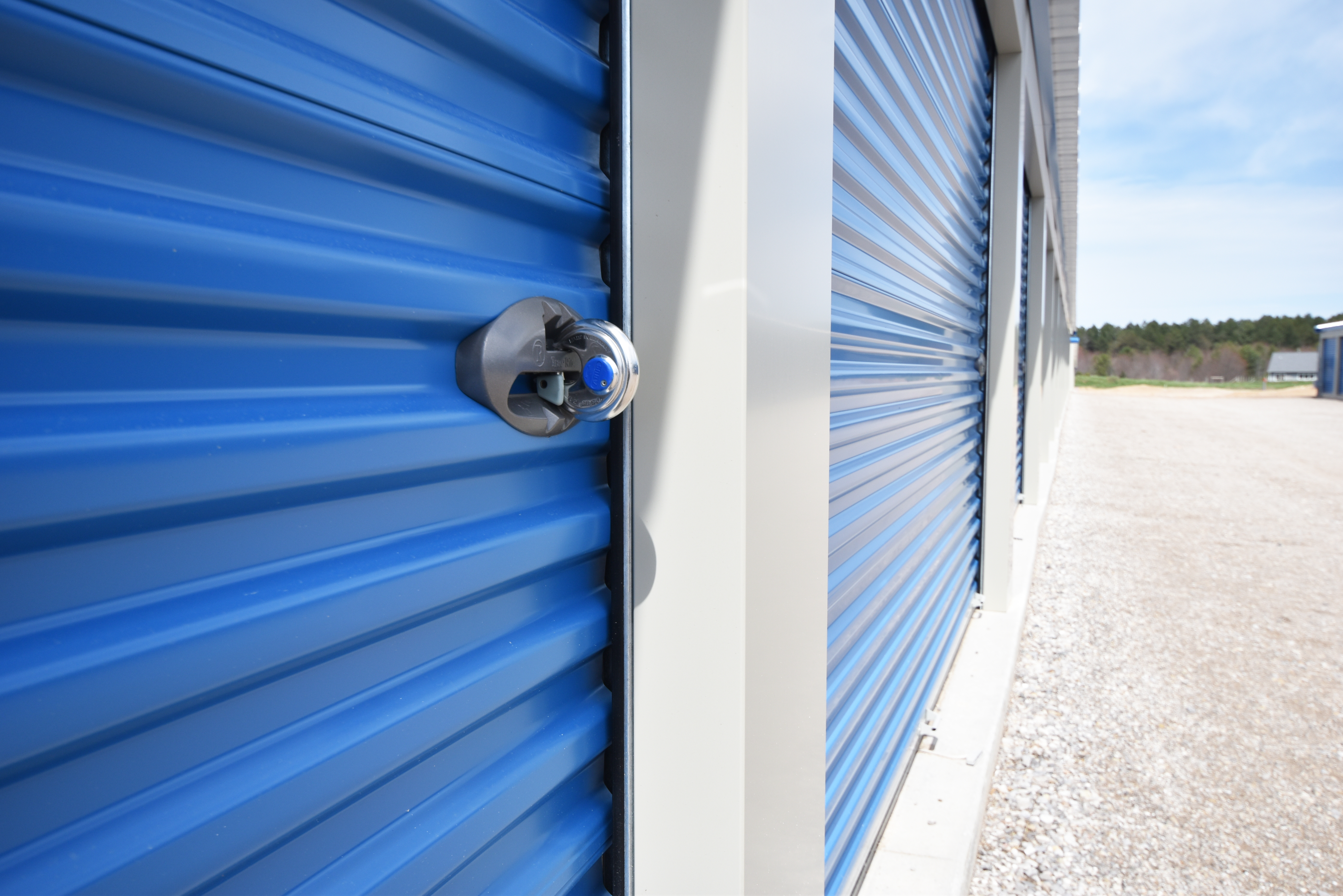 Keypad on Storage Units