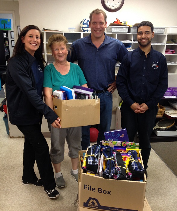 Maple Leaf’s Back to School Supply Drive Helps Local Kids!