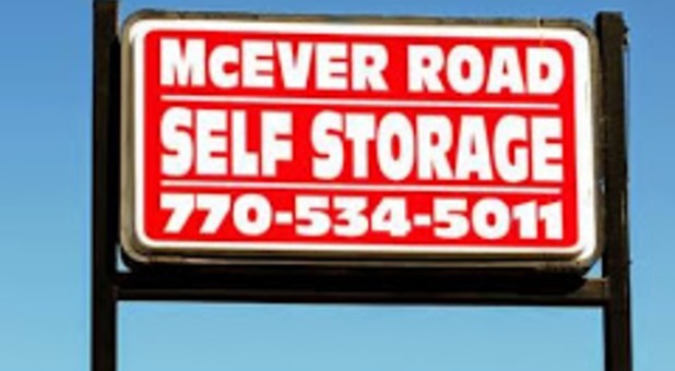 McEver Road Self Storage Sign