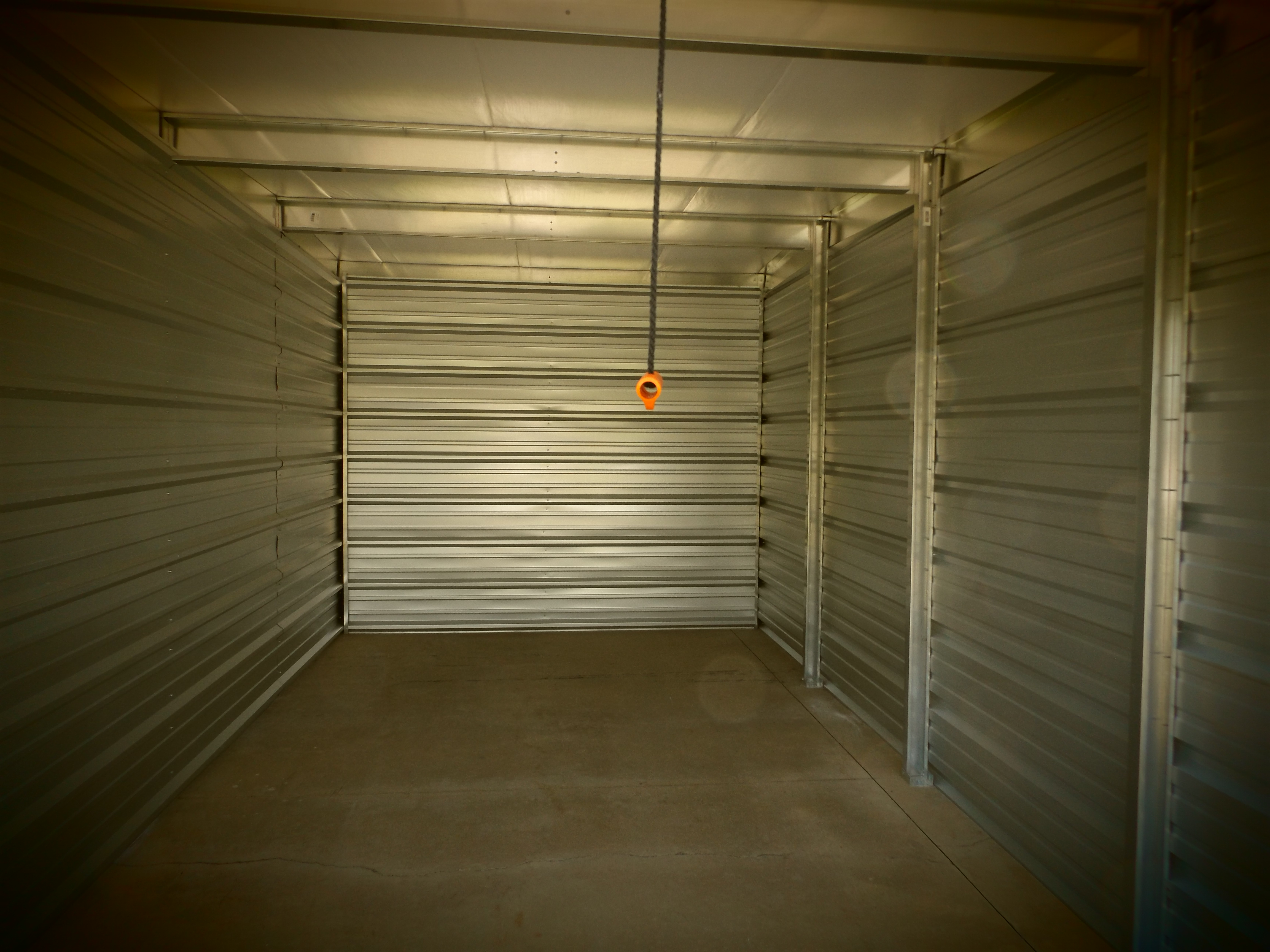 inside of a storage unit perry mi