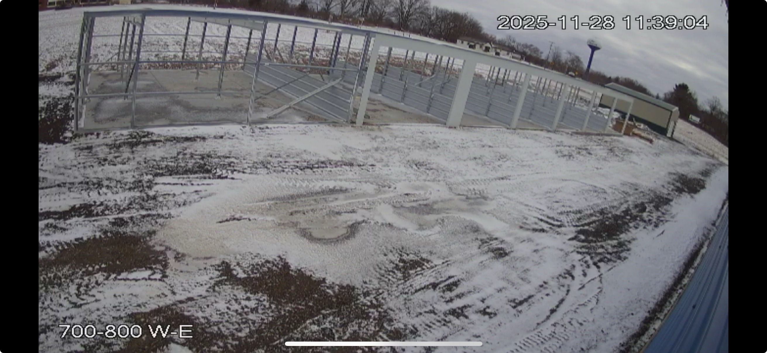 Lake Odessa MI new storage building in progress