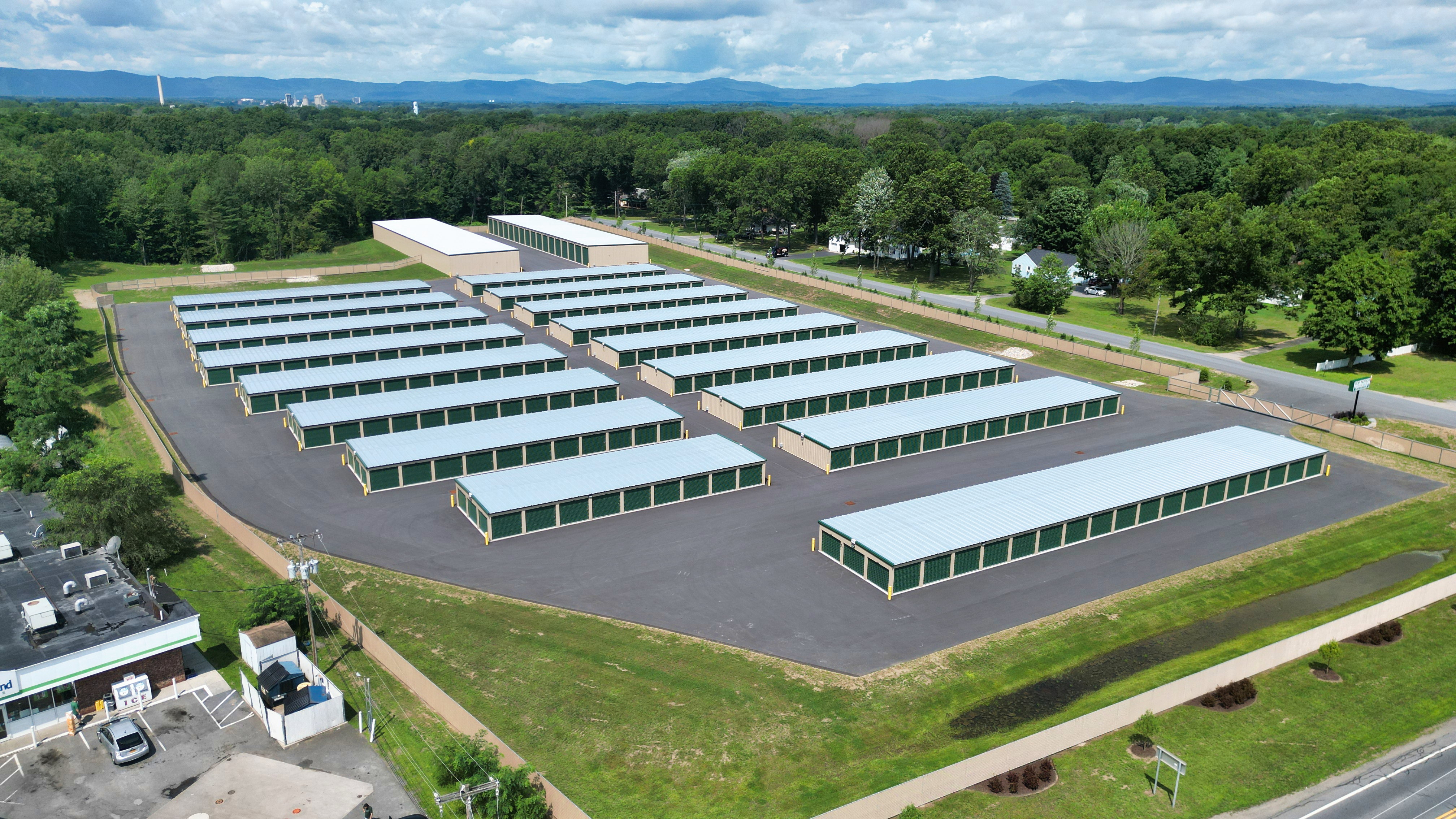 drone view storage in 232 Martindale Ave, Hudson Falls, NY 12839