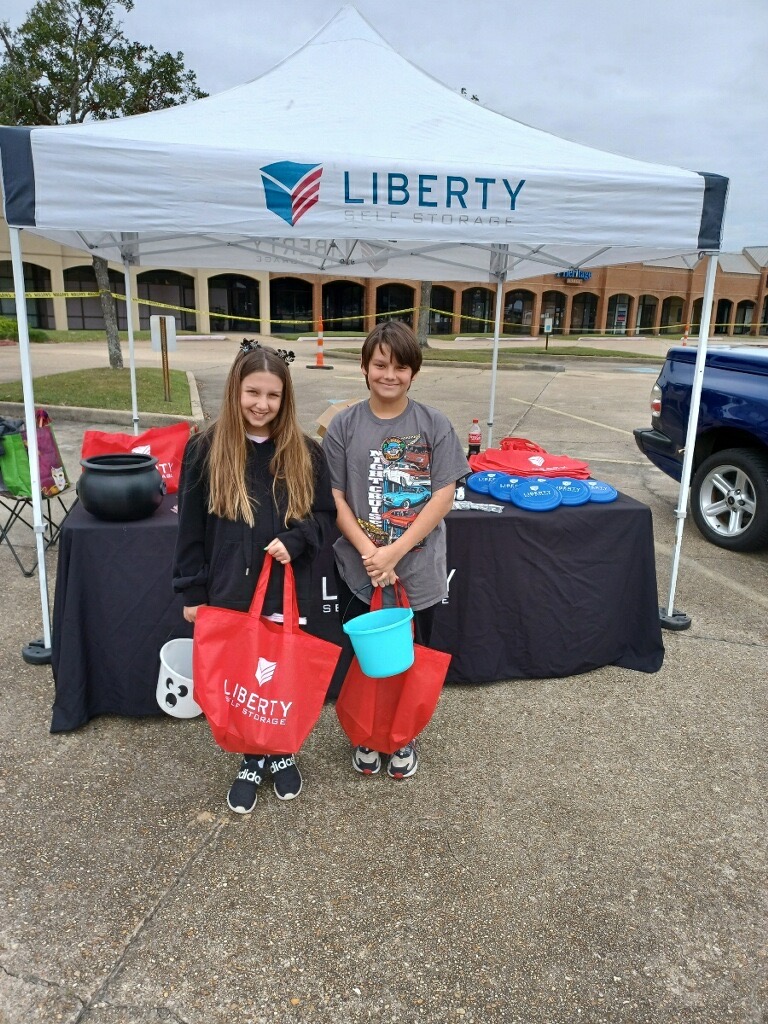 Charity work with Liberty Self Storage