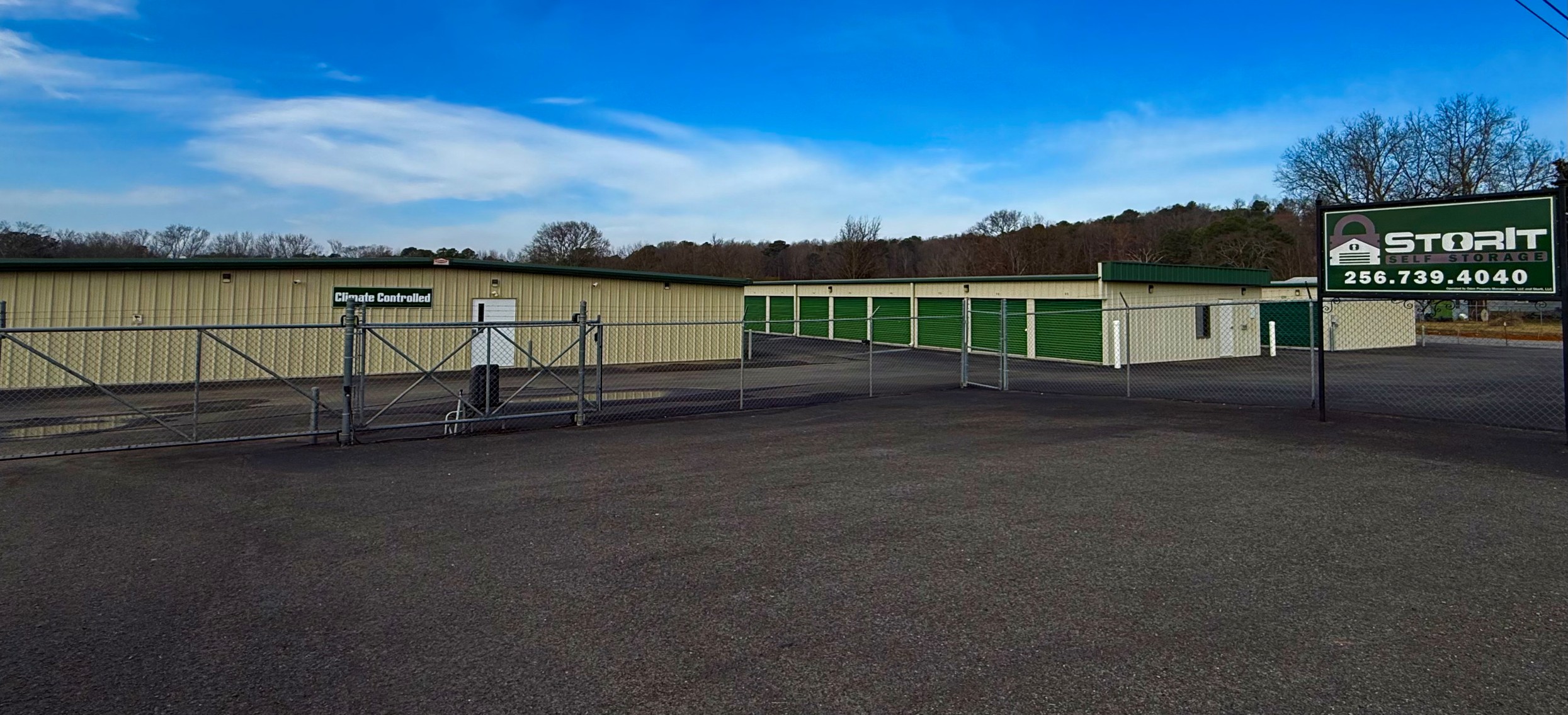 Secure, Drive-Up Storage Units in Vinemont, AL