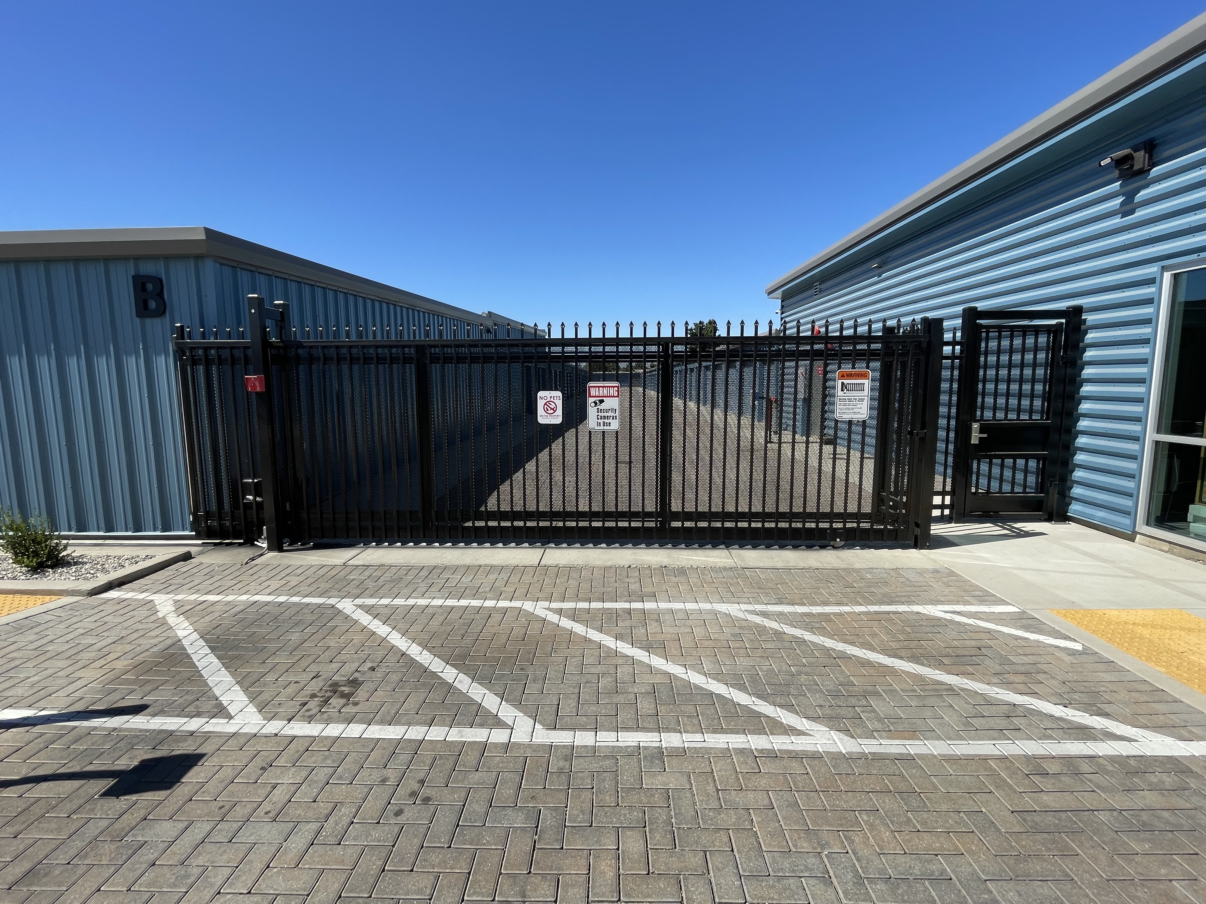 Gated and Secured Self Storage Facility
