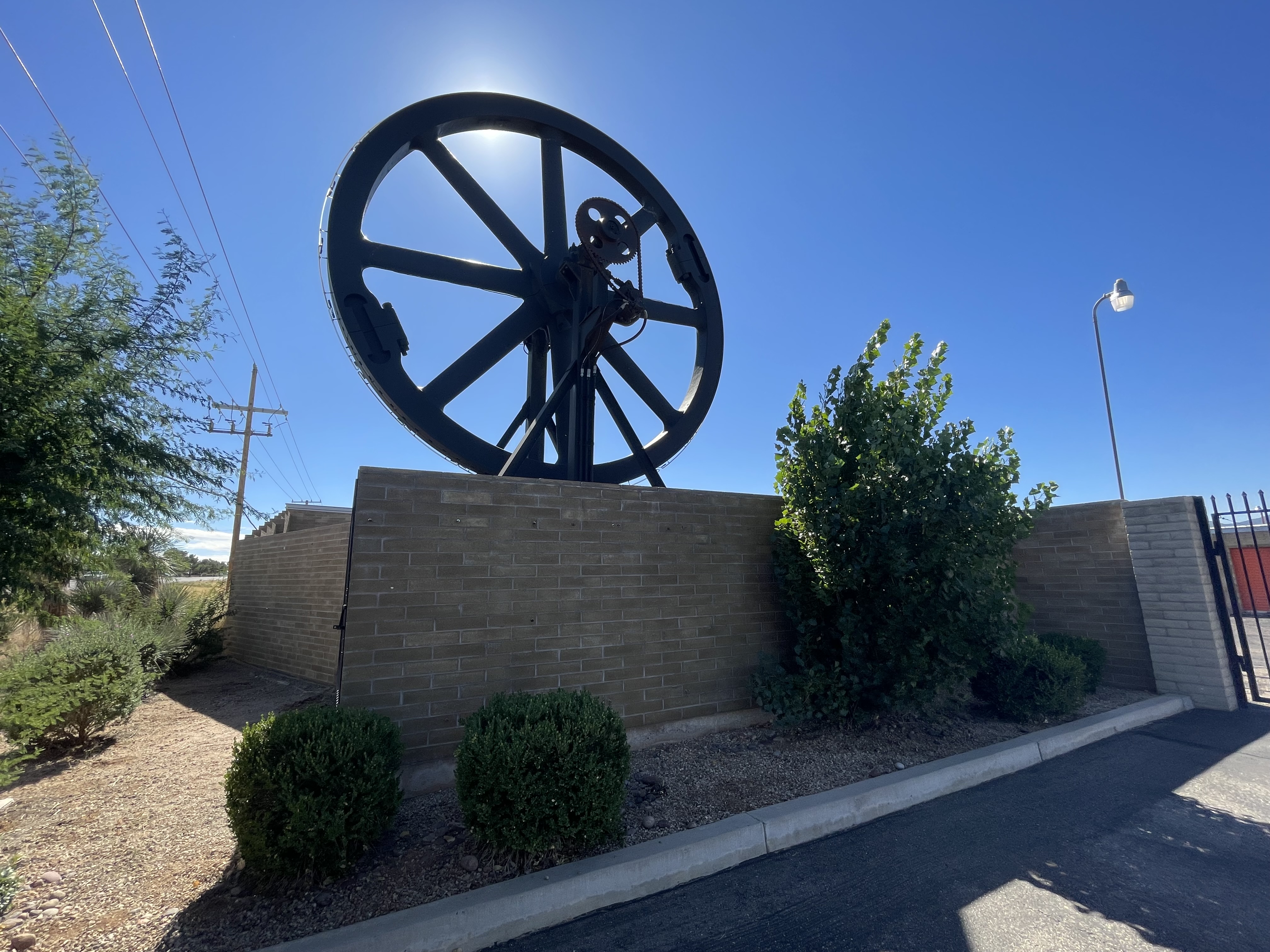 Wheel Of Progress - A Piece Of Arizona Mining History