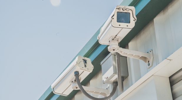 Security Cameras Located Throughout Facility at Safe & Sound Storage