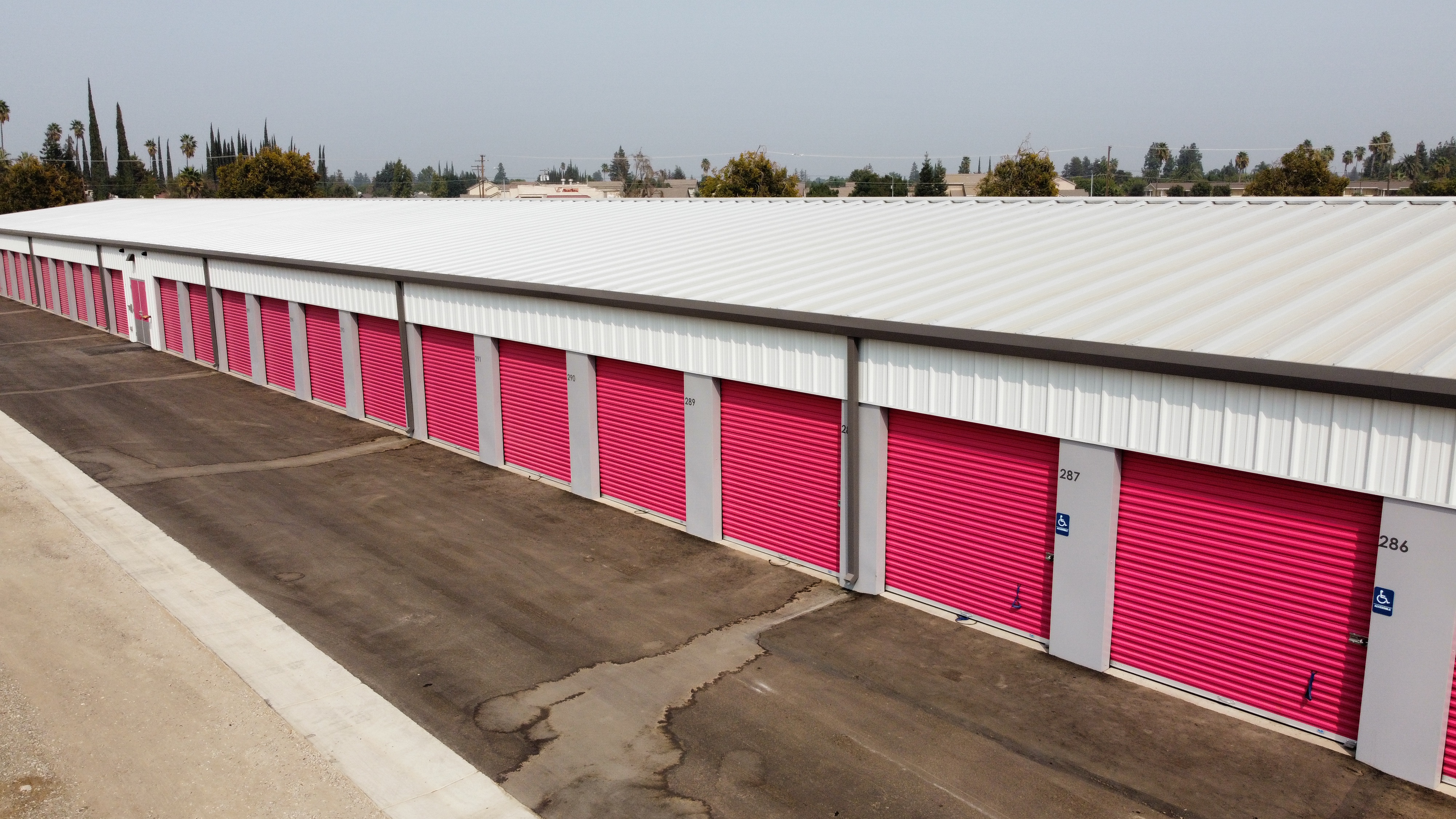 Enclosed & Drive Up Accessible Storage Units