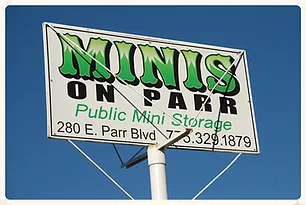 Minis On Parr Sign