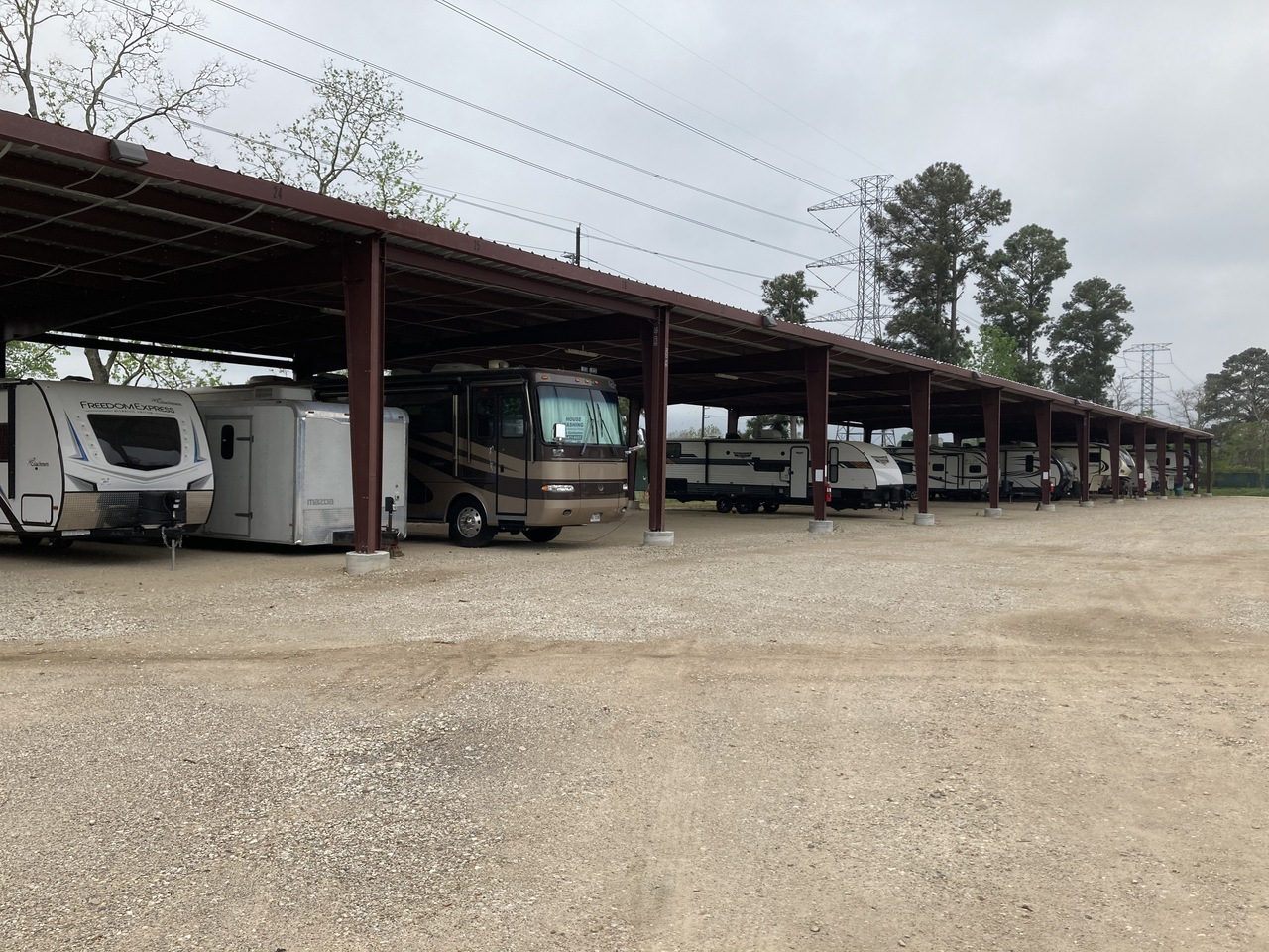 covered boat/rv/trailer parking spaces tomball tx