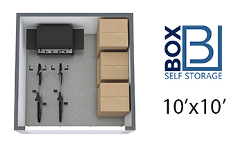 Box Self Storage - 10x10 Storage Unit