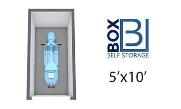 Box Self Storage - 5x10 Storage Unit