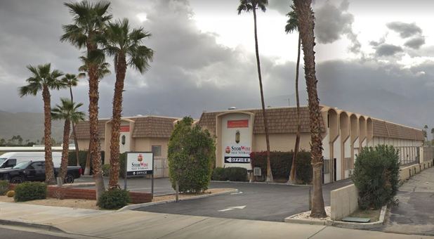 Exterior of StorWise Self Storage in Palm Springs, CA