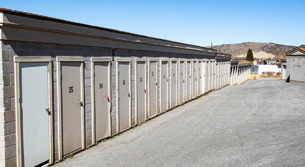 Small storage units at StorWise Reno
