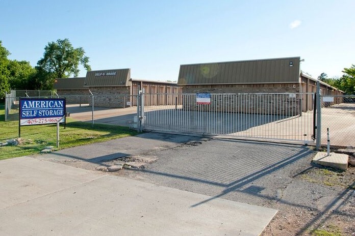 fenced and gated self storage facility