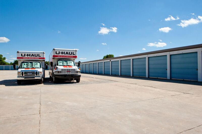 drive up storage units and rental trucks