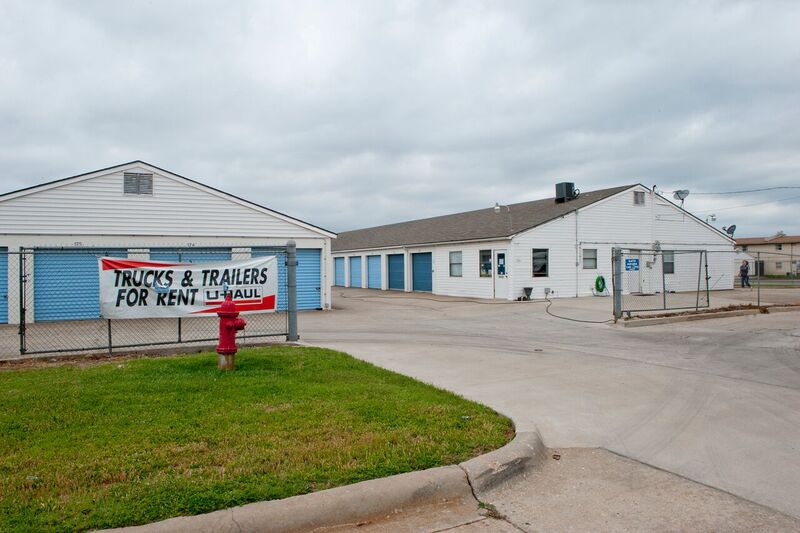 fenced and gated self storage facility