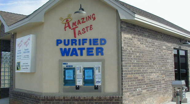 Amazing Taste Purified Water station