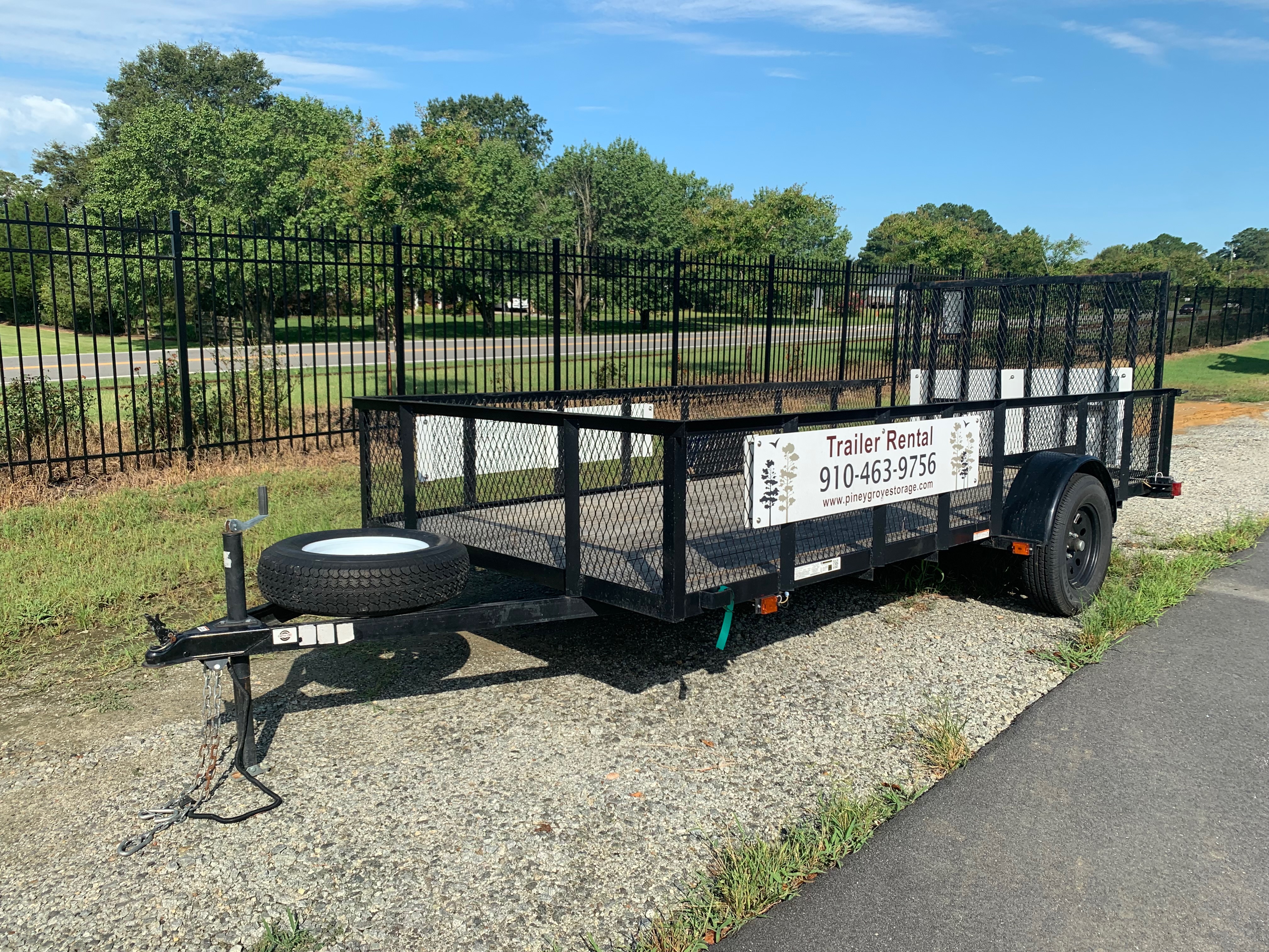 High Side Utility Trailer