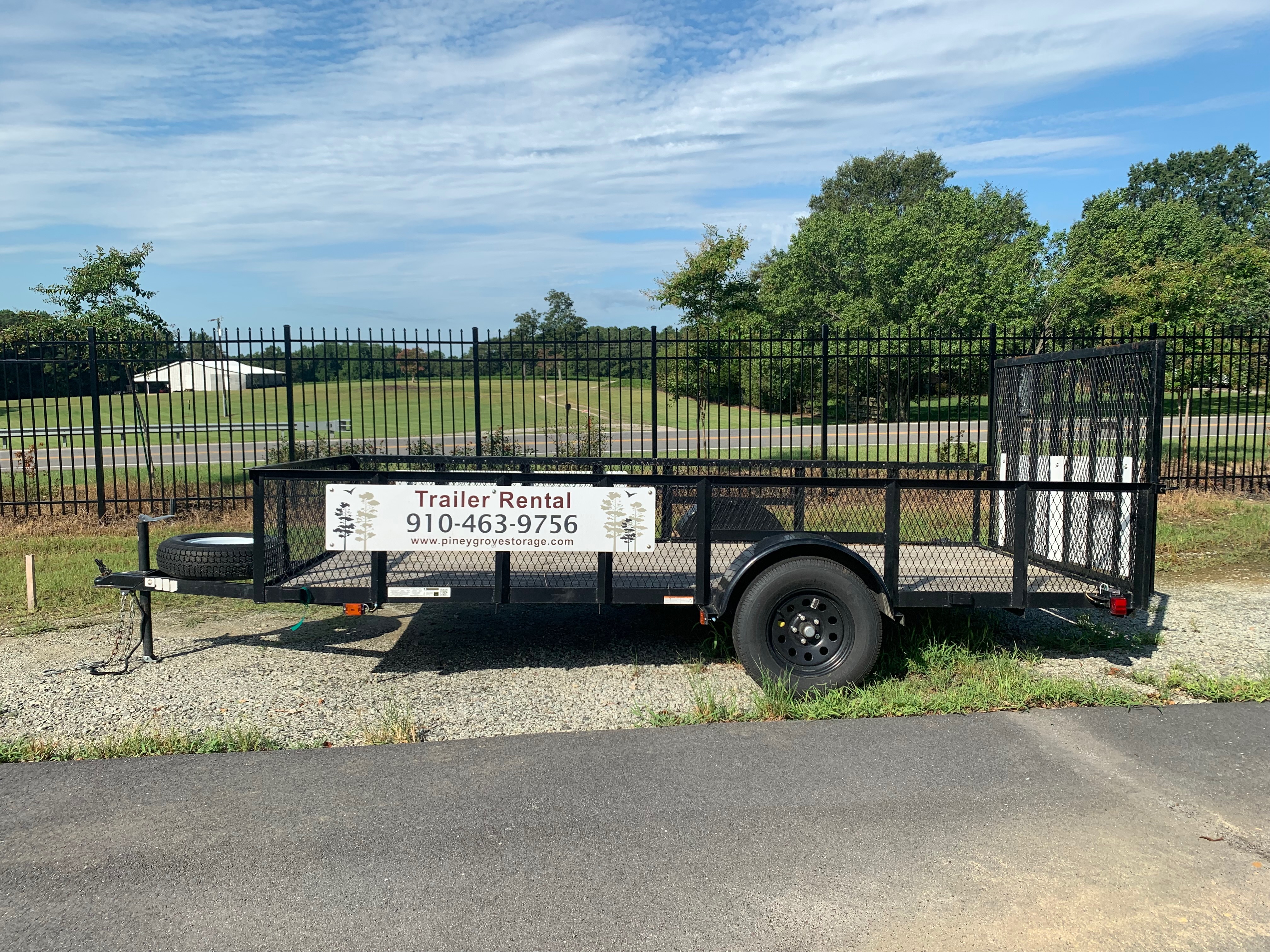 High Side Utility Trailer