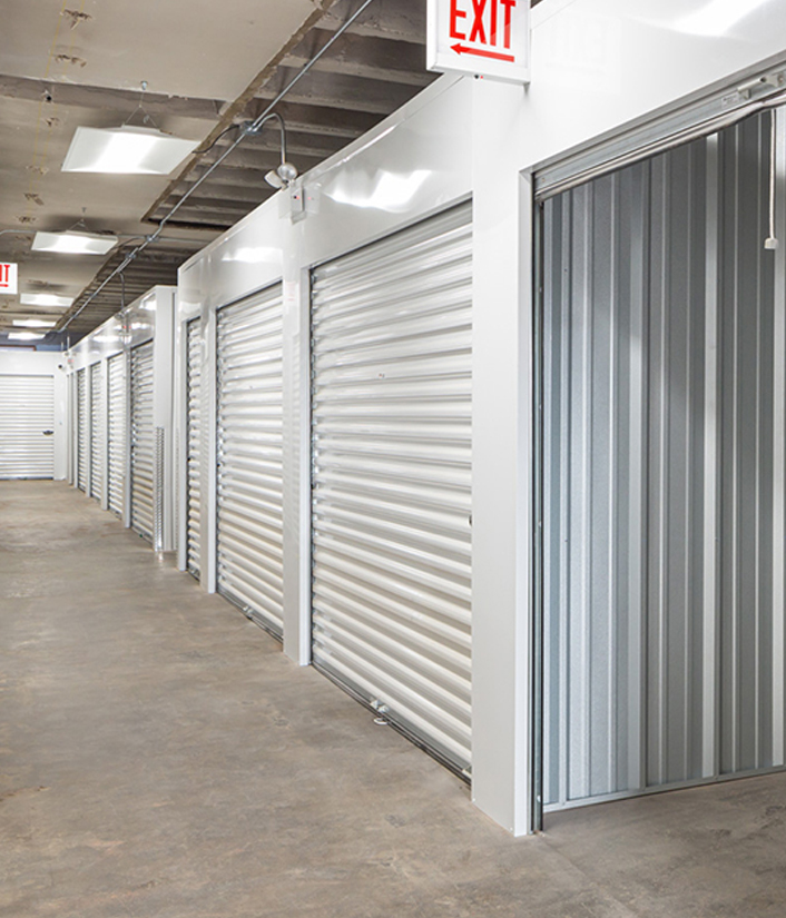 indoor self storage units in il & in