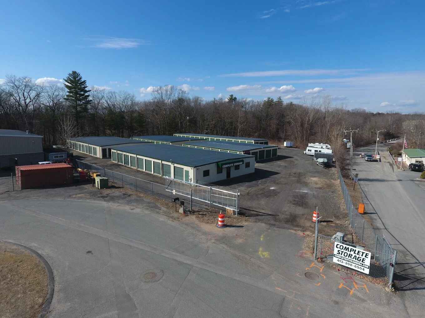 Our storage facility in Ludlow