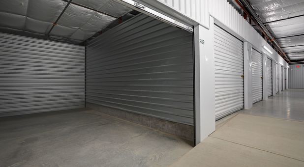 Side view of Storage Units in Grapevine, TX