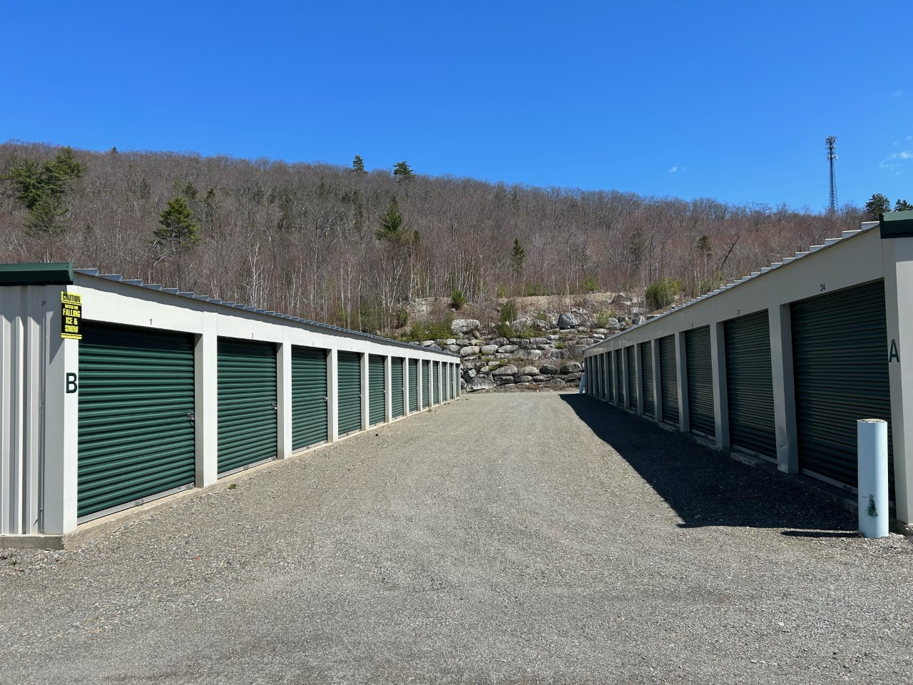 large and secure self storage units dedham me