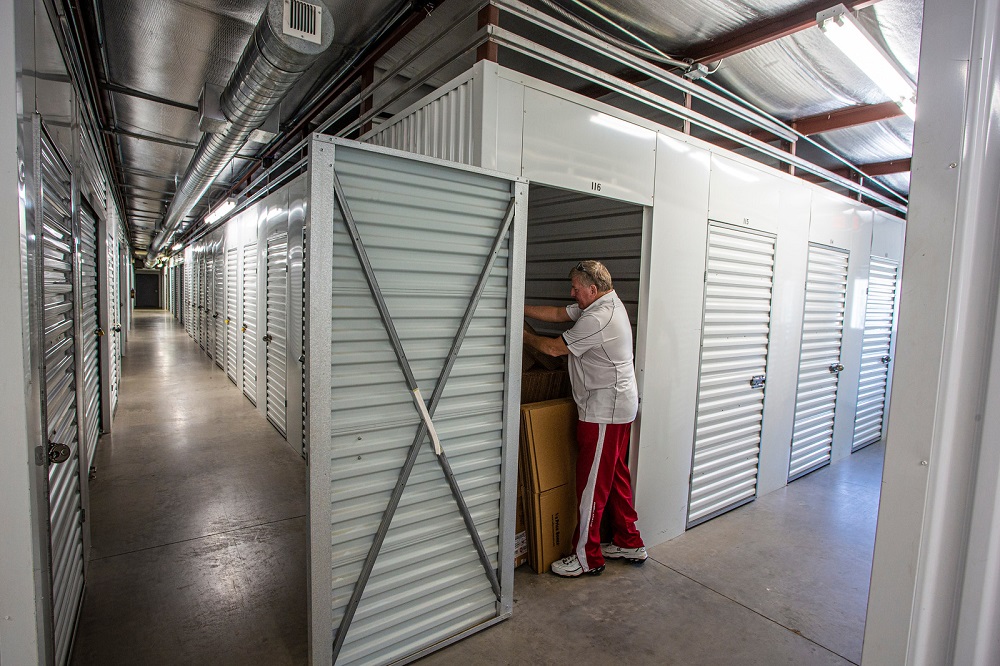 climate controlled storage unit