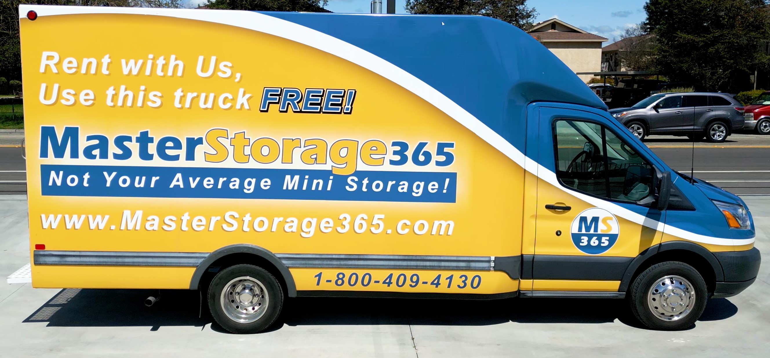 Free In Town Moving Van Master Storage 365