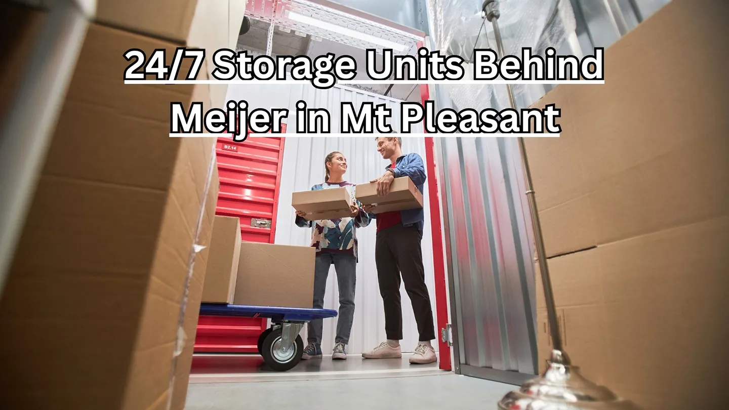 24/7 Storage Units Behind Meijer in Mt Pleasant | Mt. Pleasant Storage, LLC