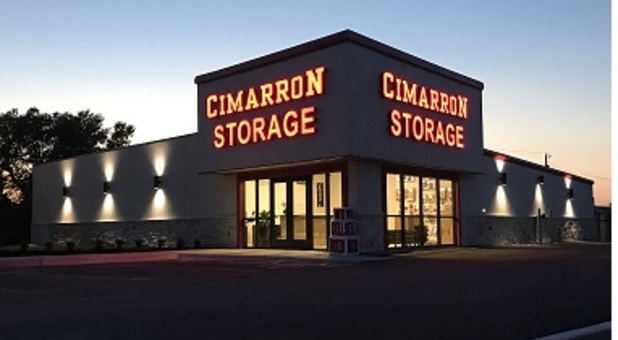Cimarron Boat & RV Storage Entrance