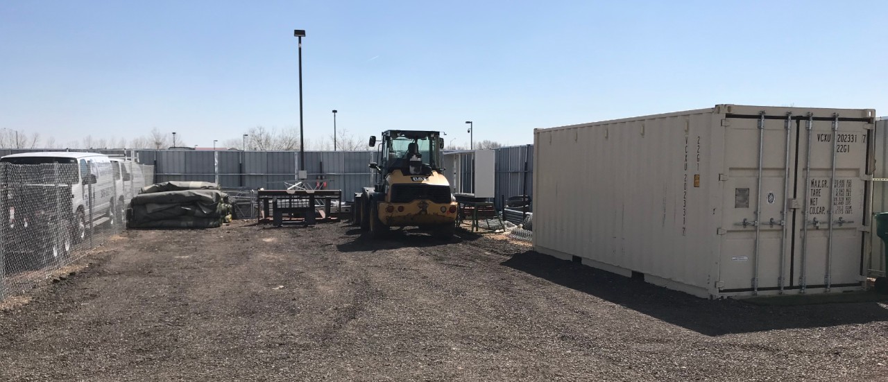 Industrial Parking and Storage at Contractor Storage