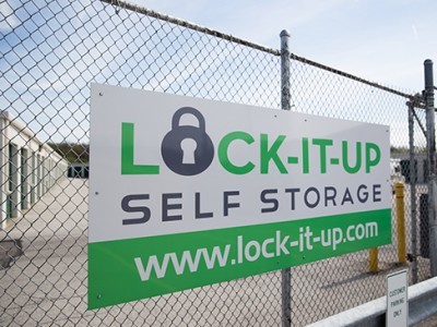 Lock-It-Up Self Storage Helen Sign