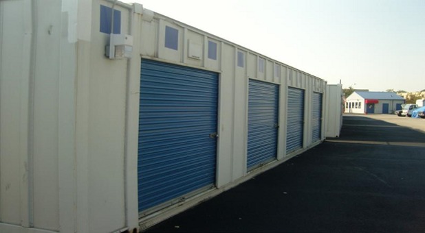drive up access self storage units with roll up doors