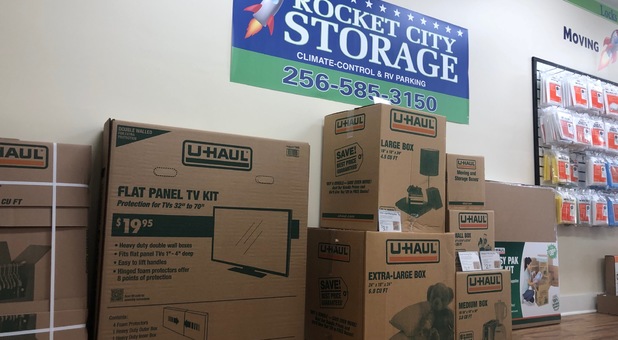 Moving & Packing Supplies at Rocket City Storage
