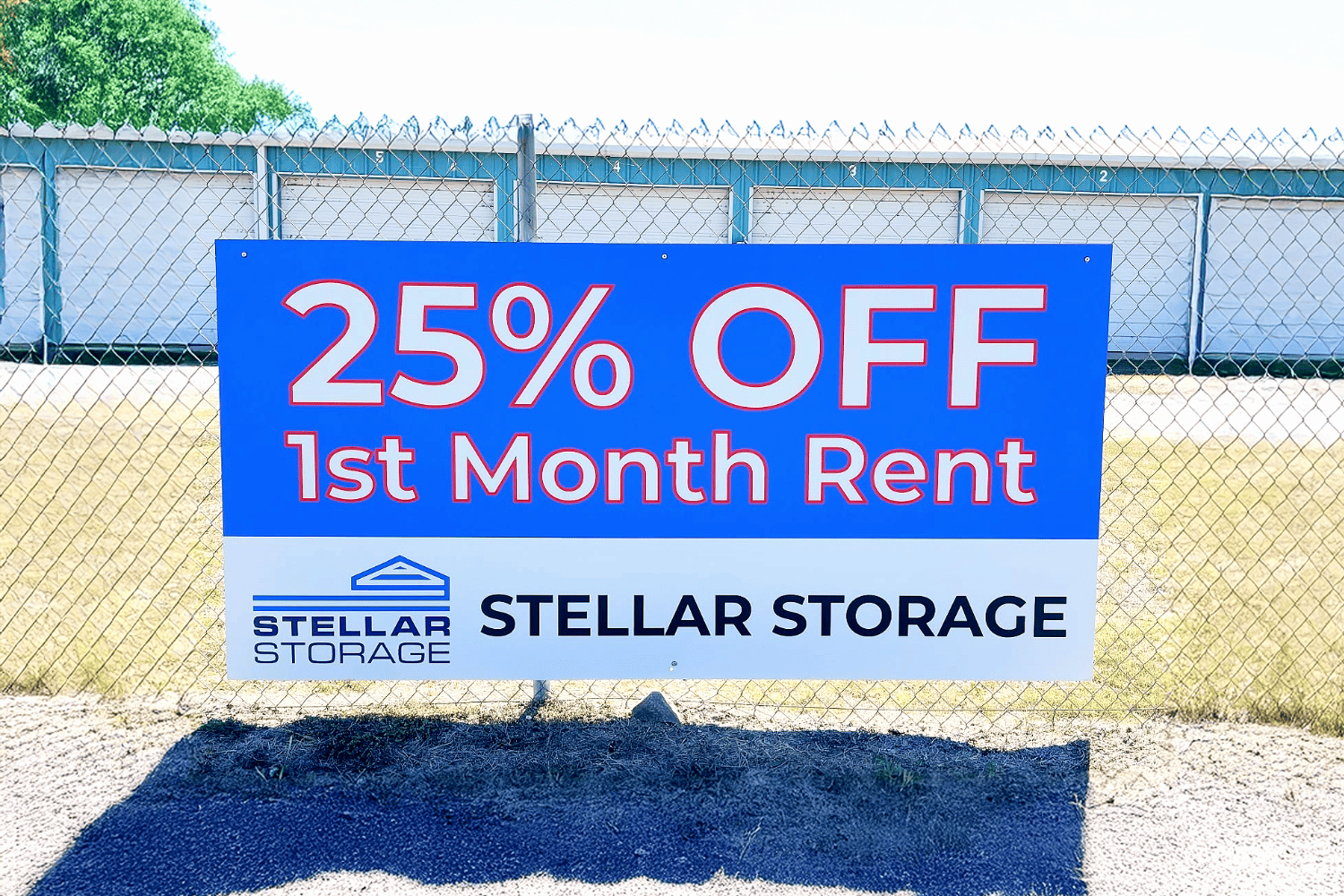25% Off 1st Month - Storage Promotion in Princeton, TX