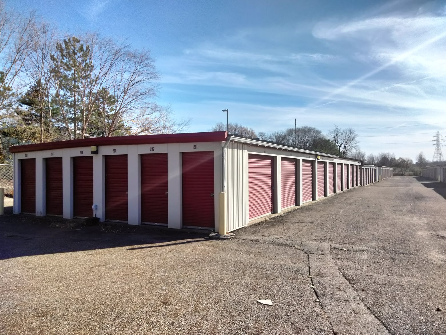 Drive Up Access Storage Units in Jackson, Township