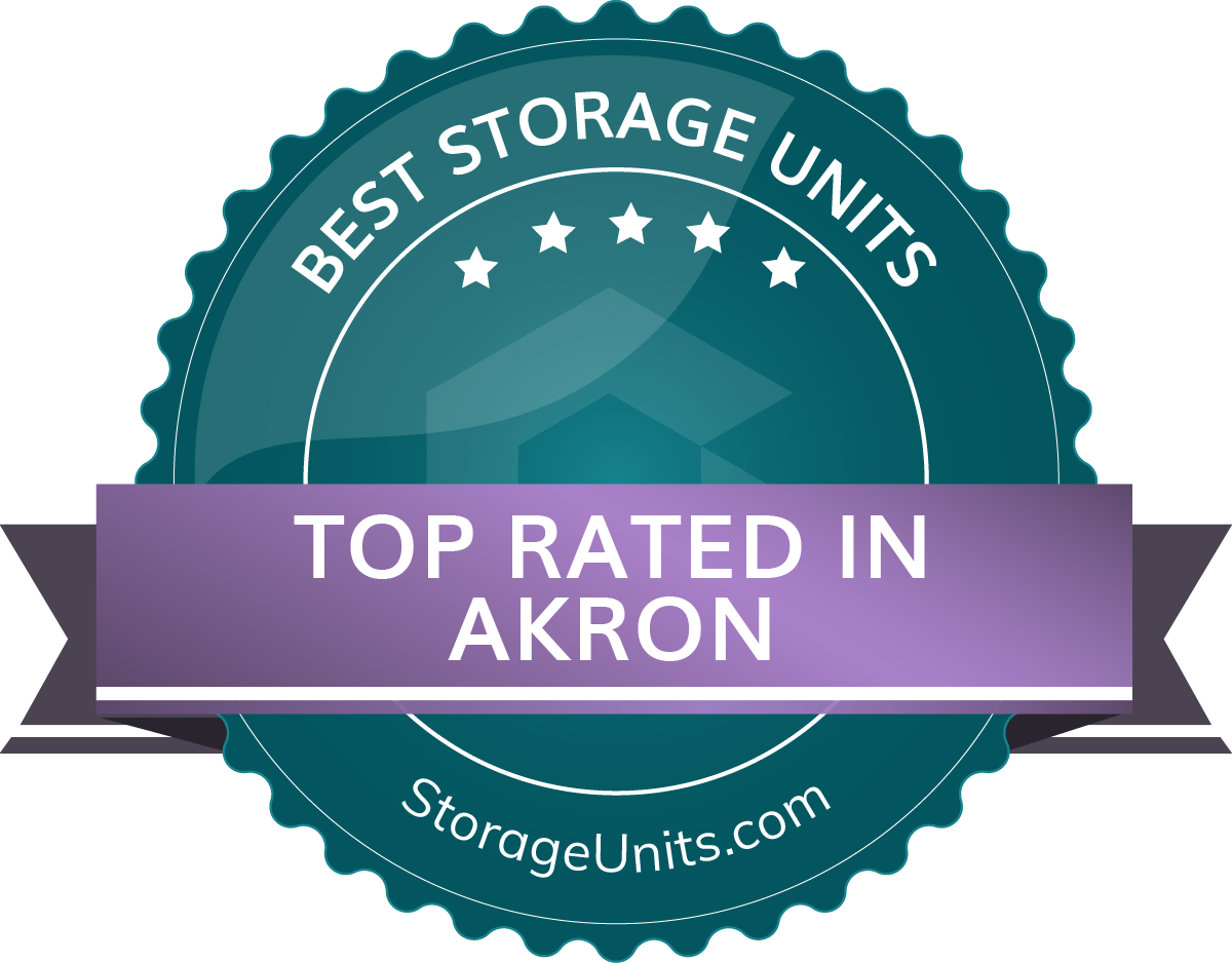Top Storage Badge for Akron Ohio