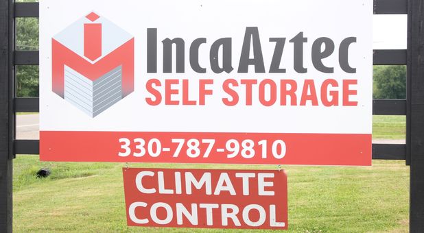 IncaAztec Self Storage sign