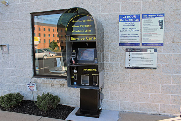 24 Hour self service kiosk in Lancaster, PA
