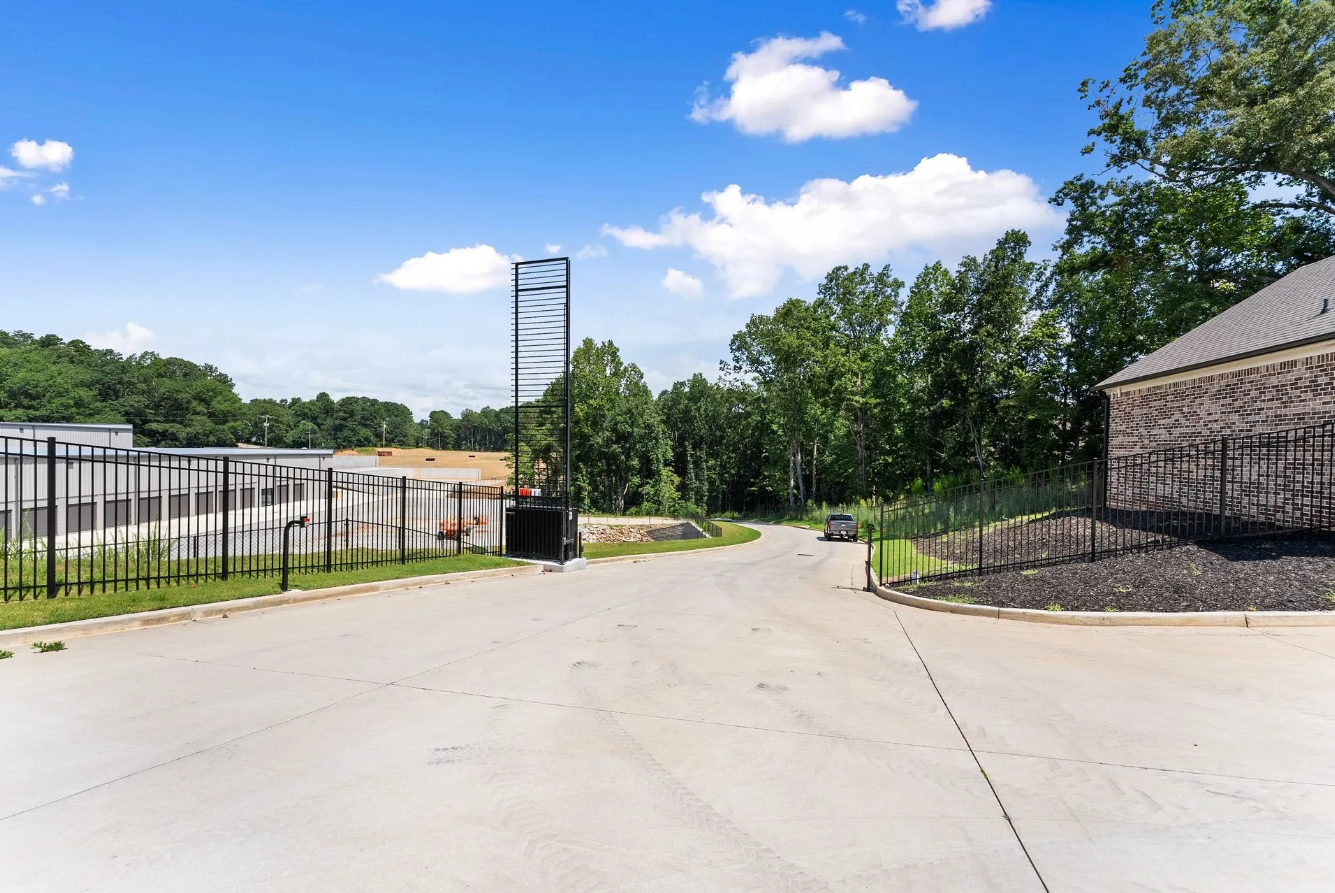 Gated Storage Facility in Gainesville, GA