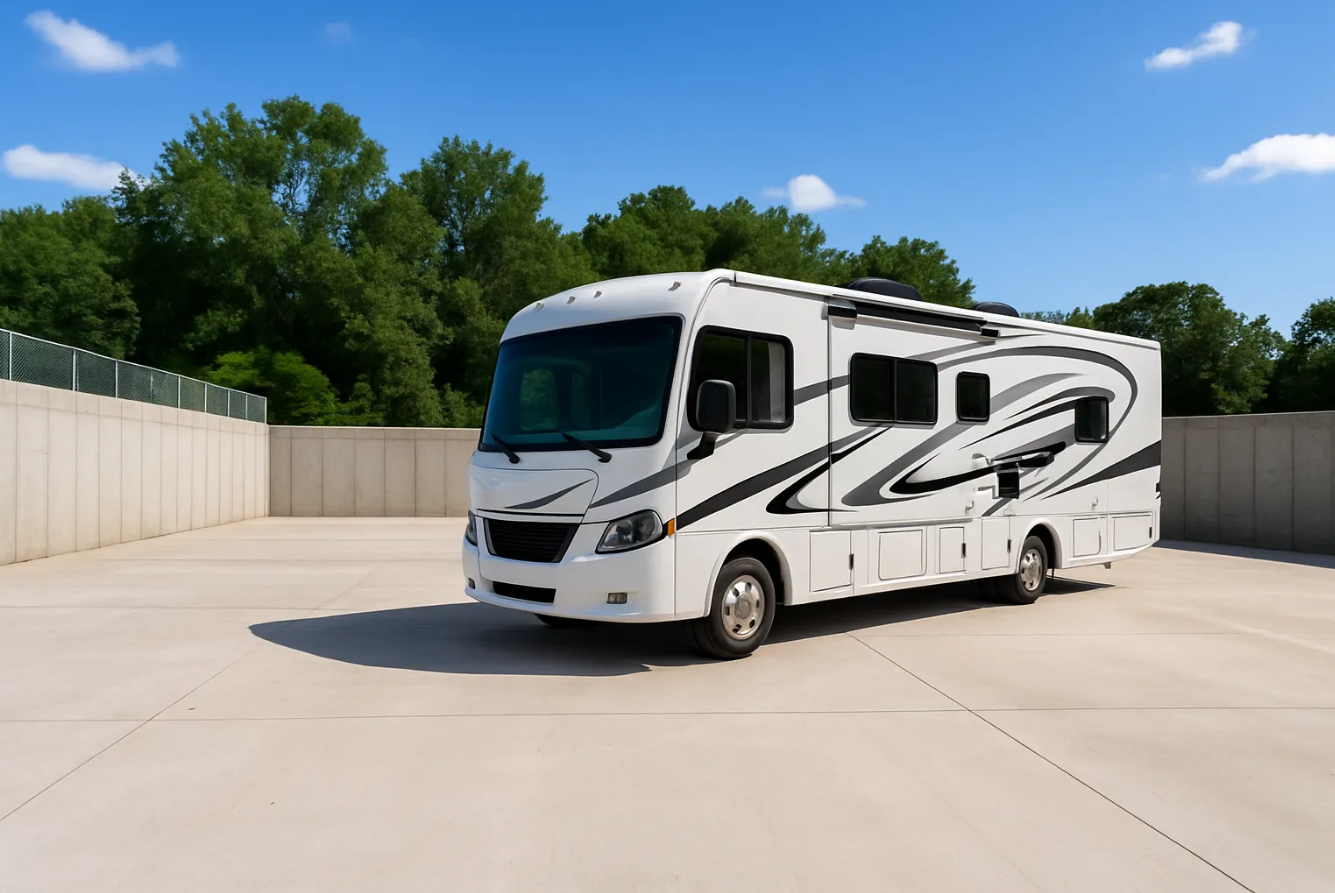 Outdoor RV Storage in Gainesville, GA
