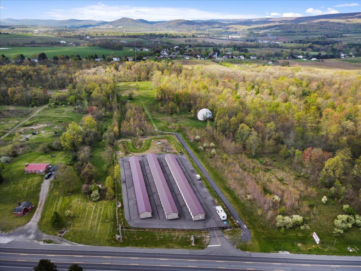 drone view for Store It RT 30 at 3416 Chambersburg Rd, Biglerville, PA 17307