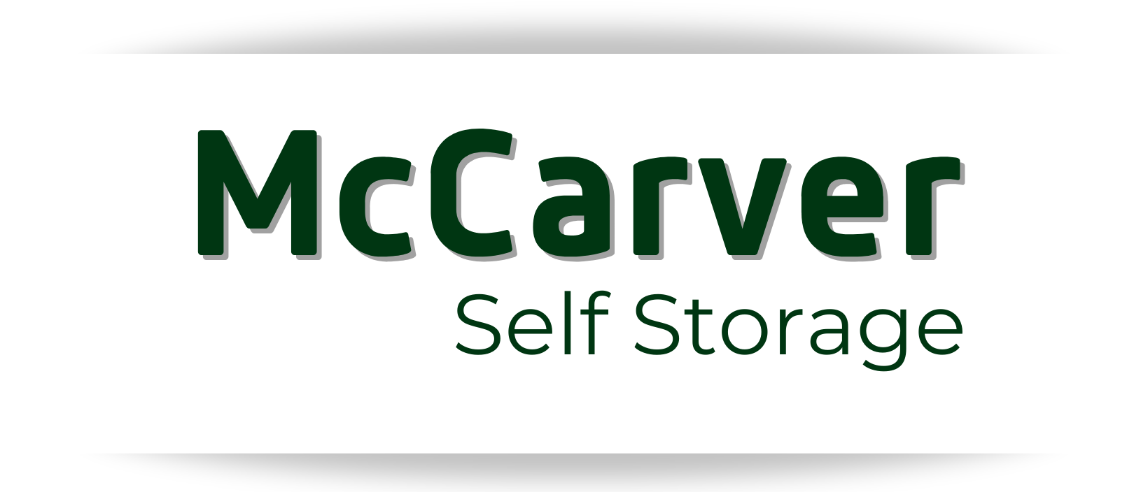 McCarver Self Storage Logo