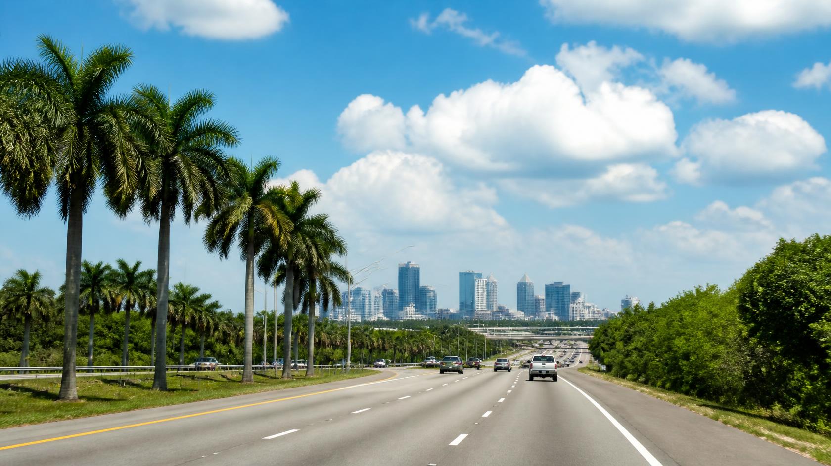 How Far Is Zephyrhills, FL from Tampa? How far is Zephyrhills, FL from Tampa with a highway leading toward the Tampa skyline