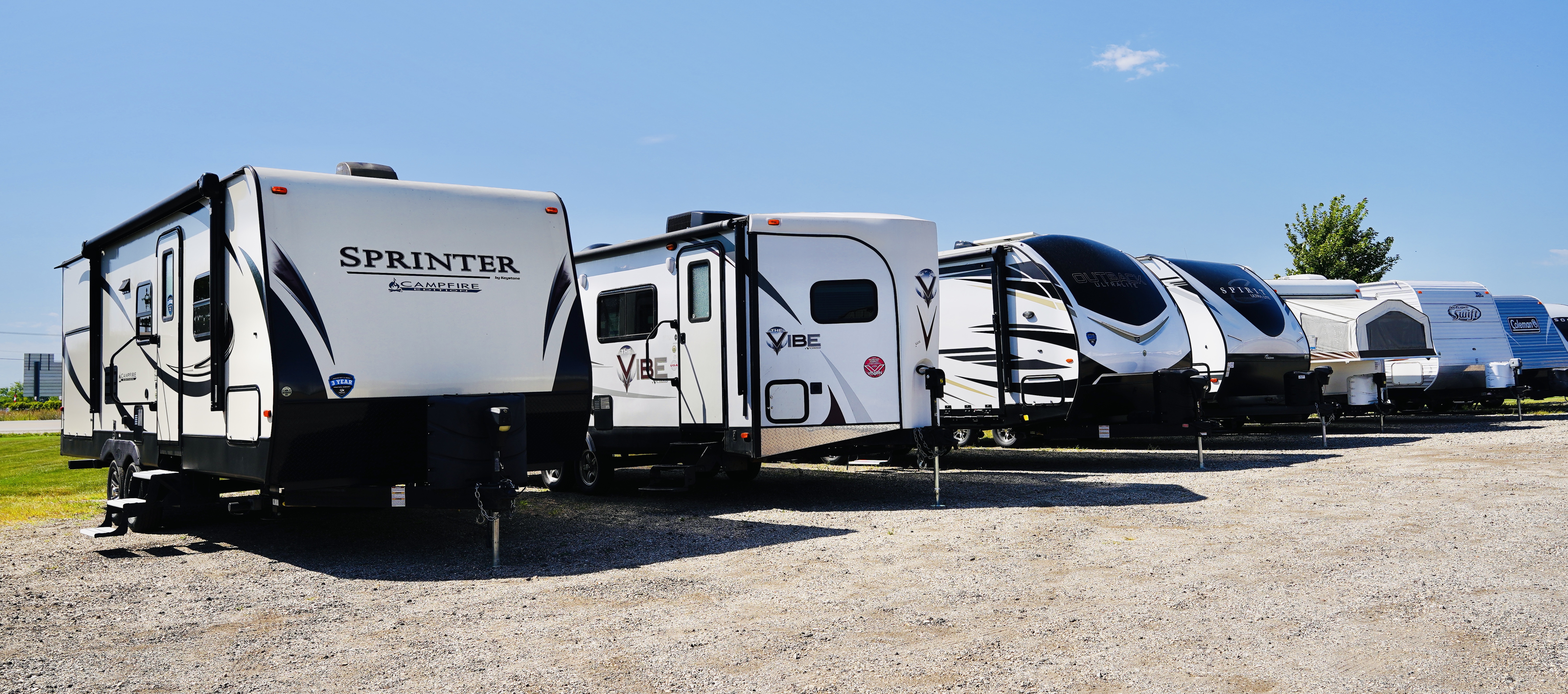Secure Outdoor Parking Storage For Camper & Motorhome 